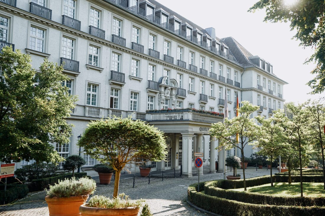 Jagdfeld Real Estate lässt „Parkhotel Quellenhof Aachen“ nachhaltig zertifizieren