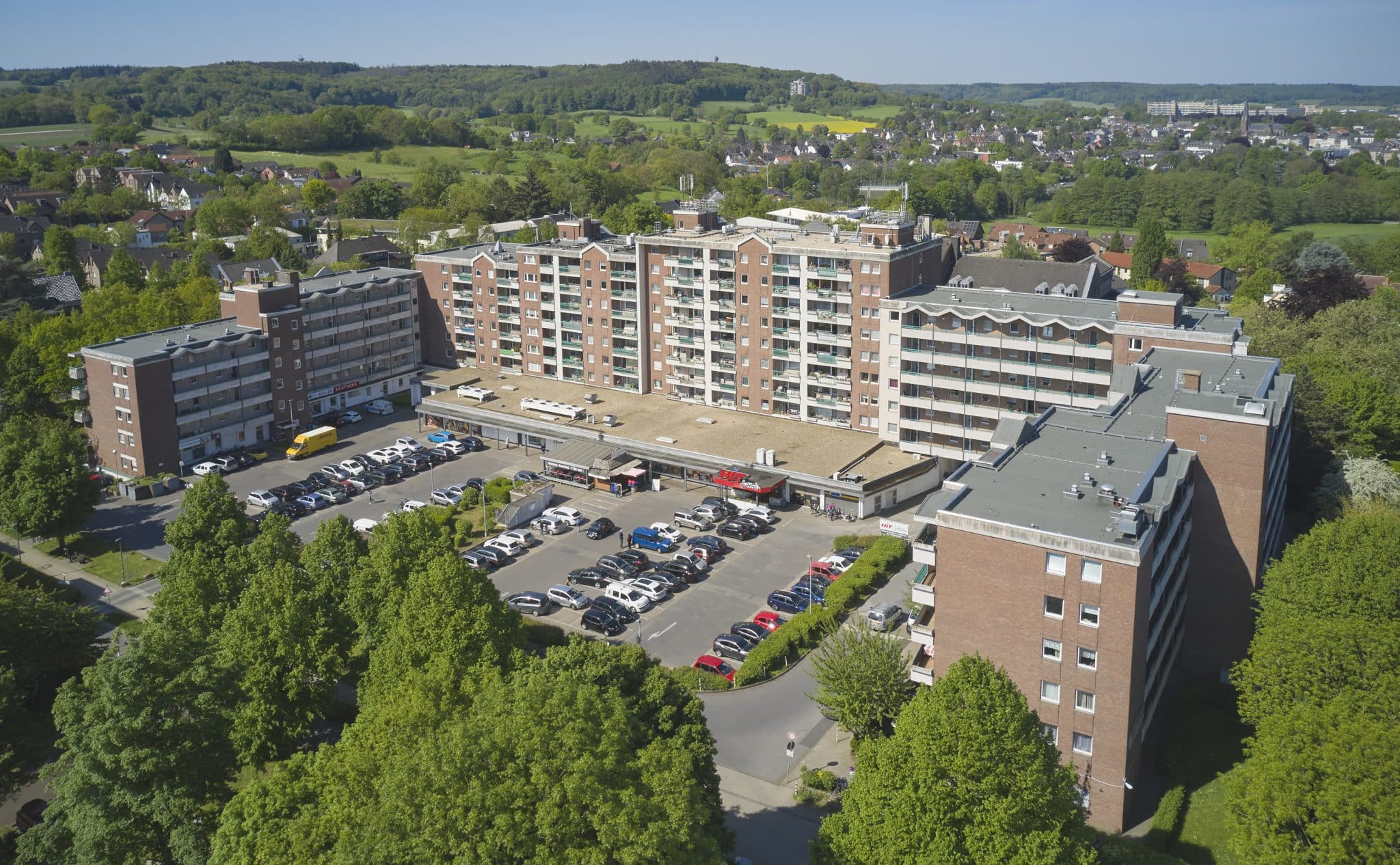 Drohne Fachmarktzentrum Jagdfeld Retail Gut Kullen Aachen Laurensberg