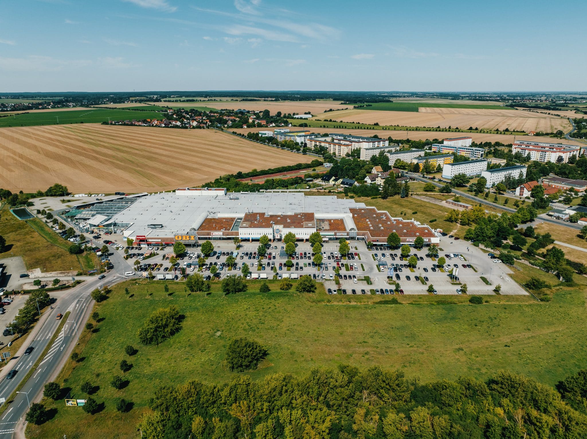 Das von der Jagdfeld Real Estate gemanagte PEP Torgau in Sachsen